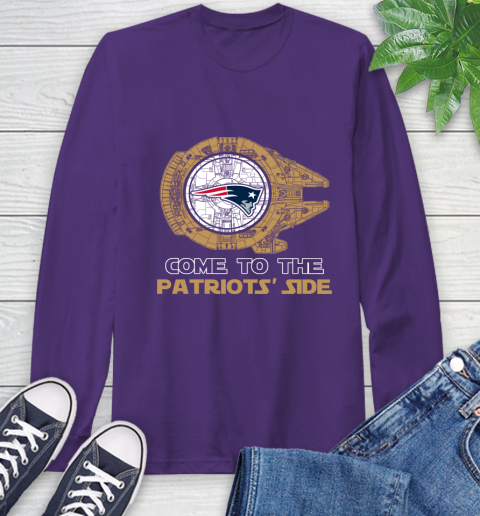 NFL Come To The New England Patriots Wars Football Sports Long Sleeve T-Shirt 5
