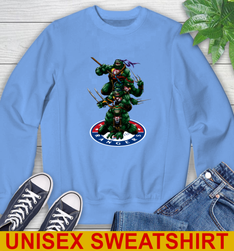MLB Baseball Texas Rangers Teenage Mutant Ninja Turtles Shirt Sweatshirt 11