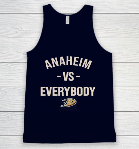 Anaheim Ducks Vs Everybody Tank Top 2