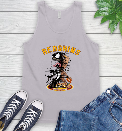 NFL Washington Redskins Football Venom Groot Guardians Of The Galaxy Tank Top 4