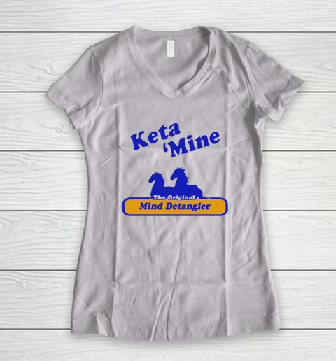 Ketamine The Mind Detangler Women's V-Neck T-Shirt