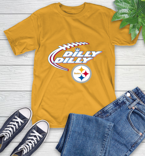 NFL Pittsburgh Steelers Dilly Dilly Football Sports T-Shirt 3