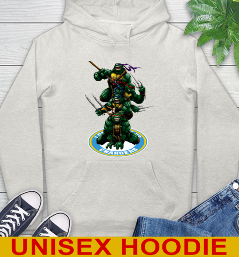 NFL Football Los Angeles Chargers Teenage Mutant Ninja Turtles Shirt Hoodie 12