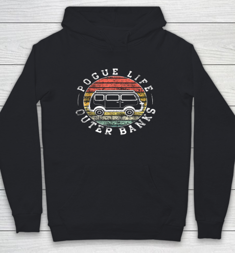 Outer Banks Pogue Life Outer Banks Surf Van Obx Beach Youth Hoodie