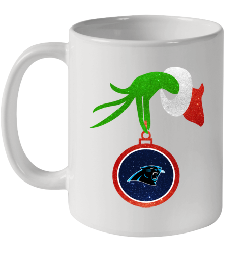 Carolina Panthers Grinch Merry Christmas NFL Football Ceramic Mug 11oz