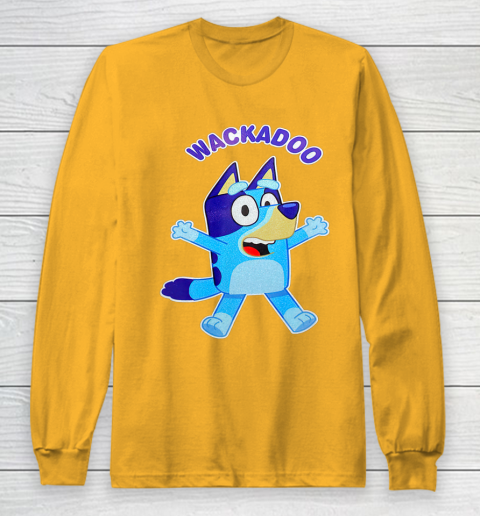 Wackadoo Blueys Love Fathers Day Gift Long Sleeve T-Shirt 2