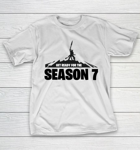 Fortnite Tshirt Get Ready For The Season 7 T-Shirt
