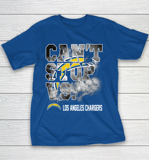 NFL Los Angeles Chargers Can't Stop Vs Youth T-Shirt 6