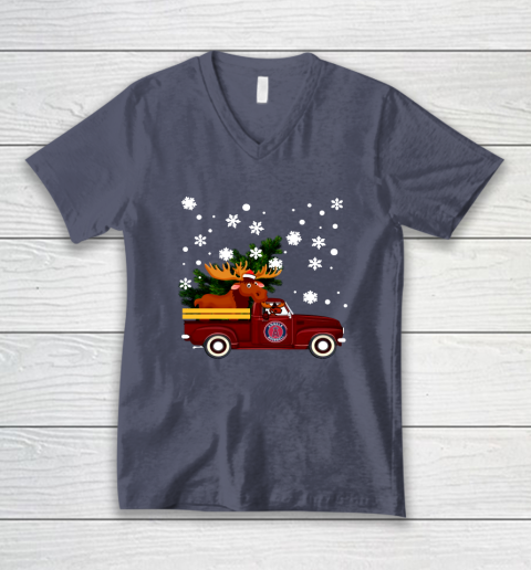 Los Angeles Angels Bring Christmas Home MLB V-Neck T-Shirt 7