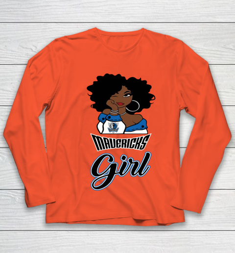 Dallas Mavericks Girl NBA Youth Long Sleeve 4
