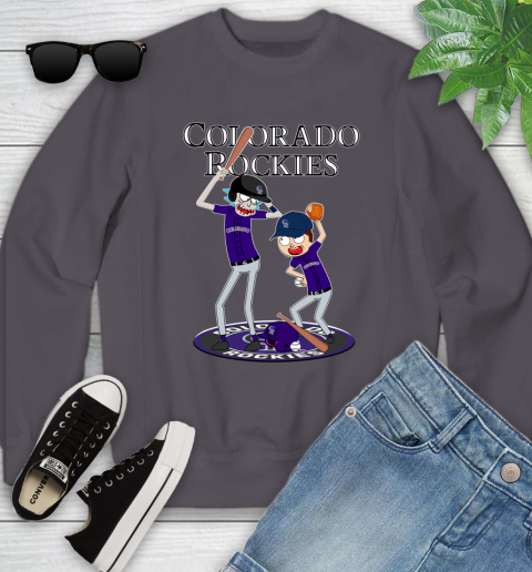 MLB Colorado Rockies Rick And Morty Baseball 120