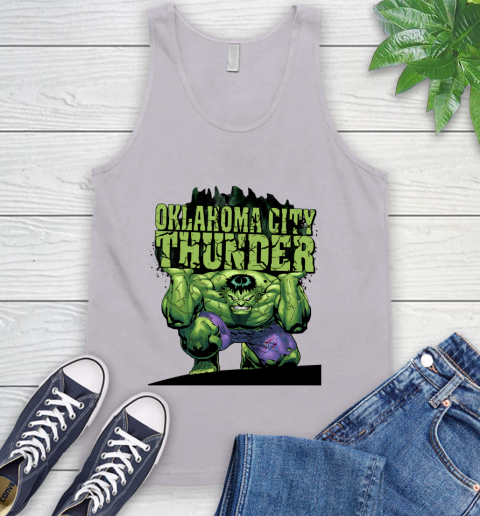 Oklahoma City Thunder NBA Basketball Incredible Hulk Marvel Avengers Sports Tank Top 4