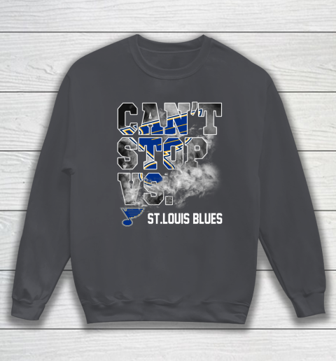NHL St.Louis Blues Hockey Can't Stop Vs Sweatshirt 4