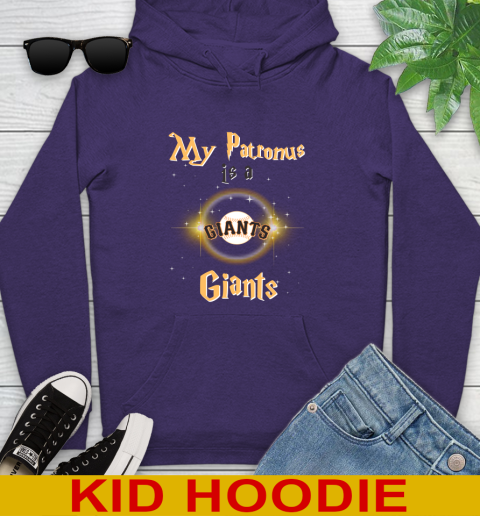 MLB Baseball Harry Potter My Patronus Is A San Francisco Giants Youth Hoodie 5