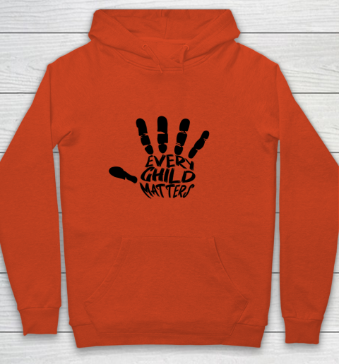 Every Child Matters Indigenous Education Orange Day Youth Hoodie 3