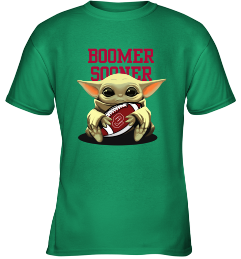 Baby Yoda Loves The Oklahoma Sooners - Rookbrand