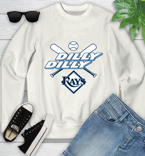 MLB Tampa Bay Rays Dilly Dilly Baseball Sports Youth Sweatshirt