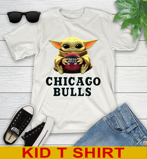 NBA Basketball Chicago Bulls Star Wars Baby Yoda Shirt 101