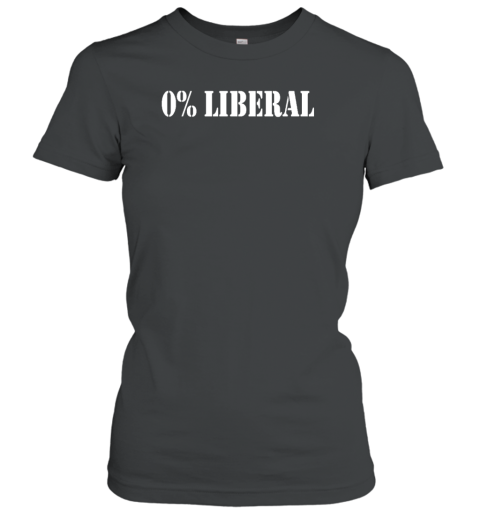 0% Liberal Women's T-Shirt
