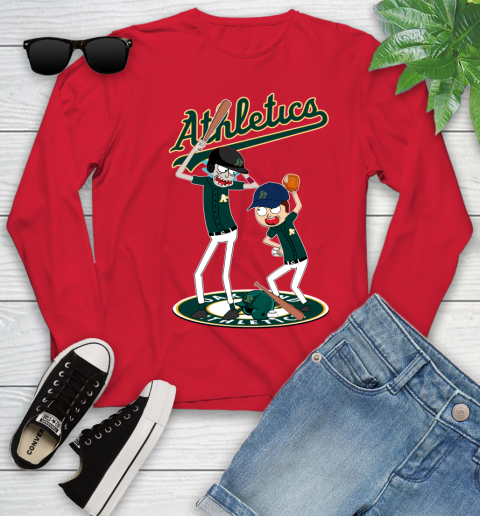 MLB Oakland Athletics Rick And Morty Baseball 135