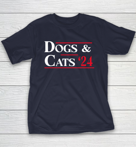 Dogs and Cats 2024 They're Eating The Dogs Youth T-Shirt 2