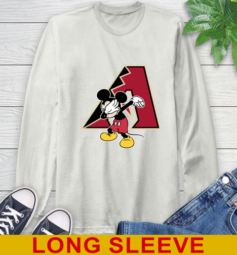 Arizona Diamondbacks MLB Baseball Dabbing Mickey Disney Sports Long Sleeve T-Shirt 12