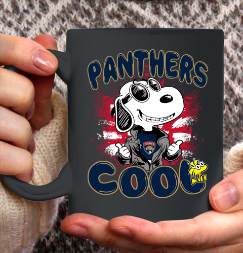 NHL Hockey Florida Panthers Cool Snoopy Shirt Ceramic Mug 11oz