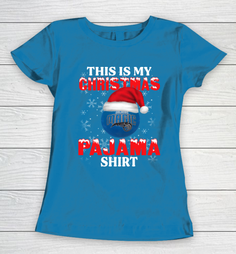Orlando Magic This Is My Christmas Pajama Shirt NBA Women's T-Shirt 6
