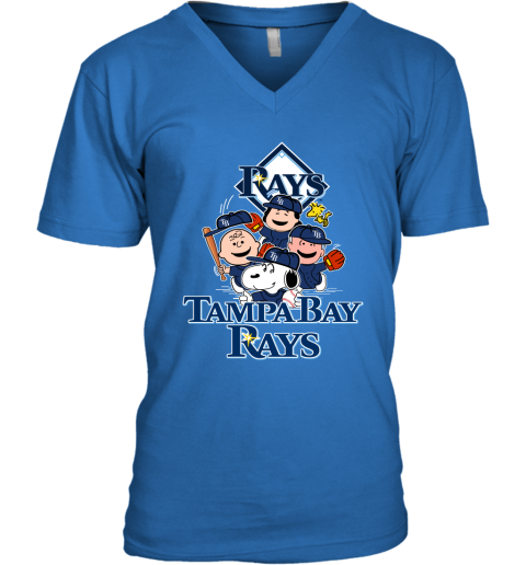 MLB Tampa Bay Rays Men's Short Sleeve V-Neck Jersey