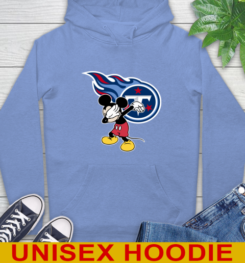 Tennessee Titans NFL Football Dabbing Mickey Disney Sports Hoodie 11