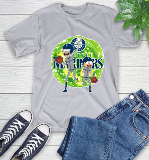 MLB Seattle Mariners Rick And Morty Baseball Sports T-Shirt 6