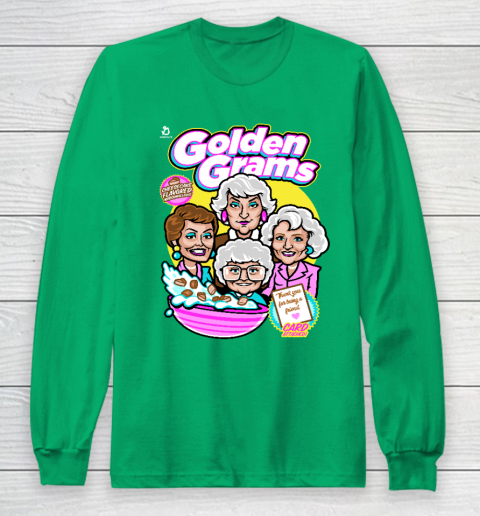 Golden Girls Tshirt Golden Grams Cereal Long Sleeve T-Shirt 4