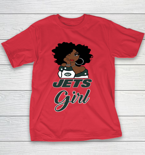 New York Jets Girl NFL Youth T-Shirt 9