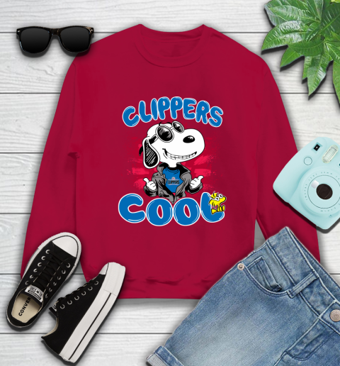 NBA Basketball LA Clippers Cool Snoopy Shirt Sweatshirt 8
