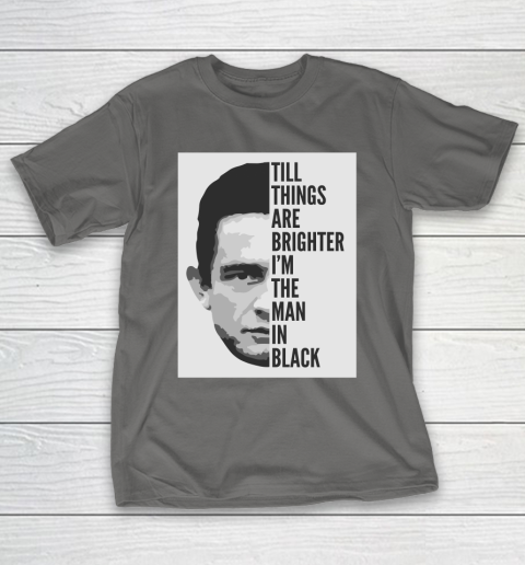 Johnny Cash  Man In Black Lyrics T-Shirt 8