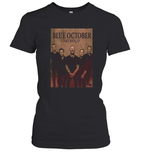 Blue October Get Back Up Album Women's T-Shirt