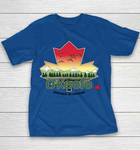 Beer Lover Funny Shirt O'Keefe Brewery  Brewed in Canada Youth T-Shirt 6