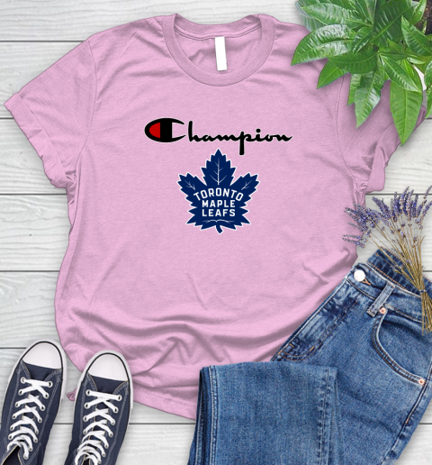 NHL Hockey Toronto Maple Leafs Champion Shirt Women's T-Shirt 8