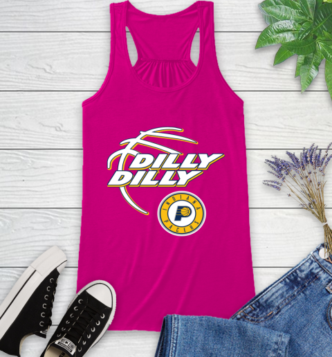 NBA Indiana Pacers Dilly Dilly Basketball Sports Racerback Tank 8