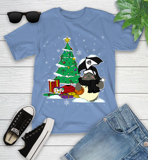 Brooklyn Nets NBA Basketball Cute Tonari No Totoro Christmas Sports Youth T-Shirt 15