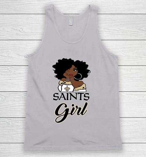 New Orleans Saints Girl NFL Tank Top 4