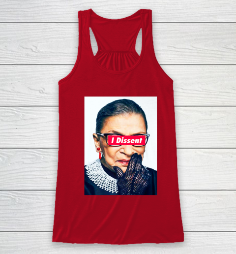 Notorious RBG  I Dissent Racerback Tank 4