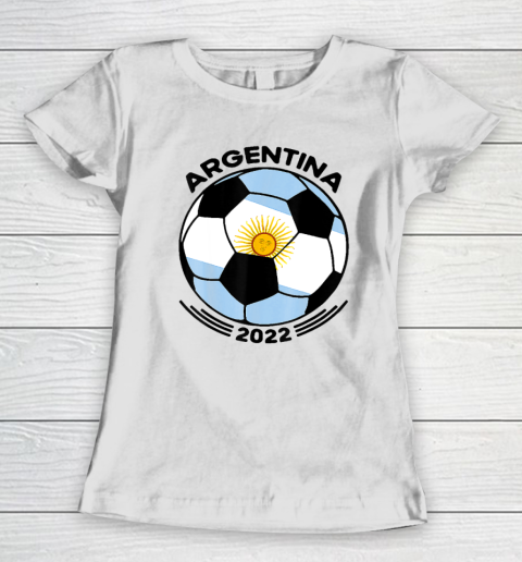 Argentina World Cup Champions 2022 Argentina Soccer Women's T-Shirt