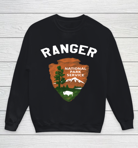 U S National Park Ranger T Shirt Camping Hiking Youth Sweatshirt