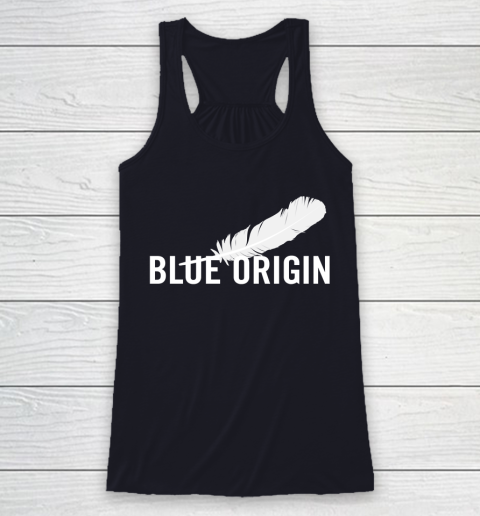 Blue Origin  All White Racerback Tank 7