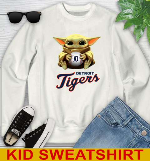 MLB Baseball Detroit Tigers Star Wars Baby Yoda Shirt 113