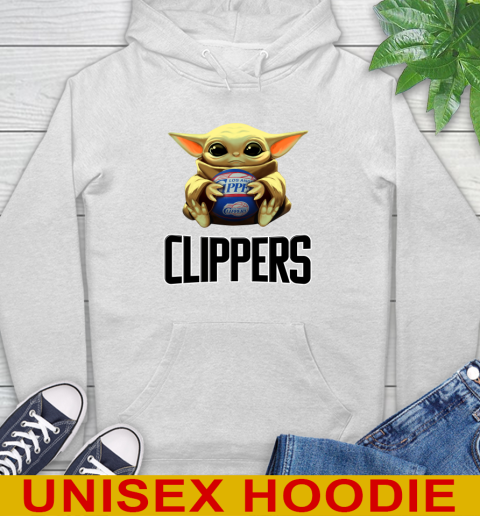 NBA Basketball LA Clippers Star Wars Baby Yoda Shirt 13