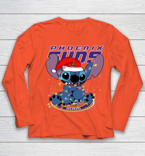 Phoenix Suns NBA noel stitch Basketball Christmas Youth Long Sleeve 2