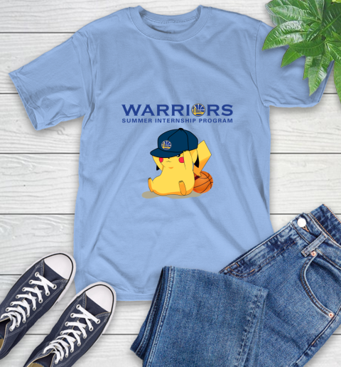 NBA Pikachu Basketball Sports Golden State Warriors T-Shirt 11