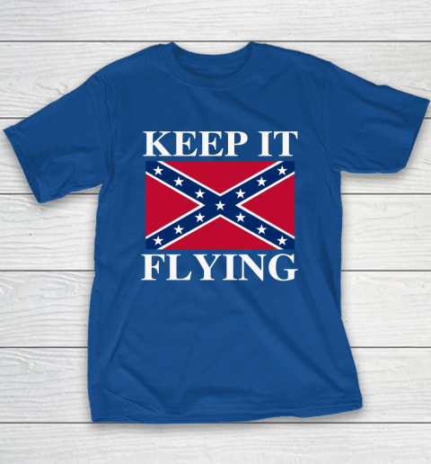 Keep It Flying Confederate Flag Youth T-Shirt 6